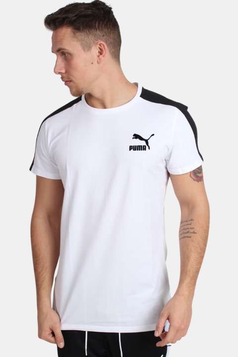 Puma Archive T7 Stripe T-shirt Puma White