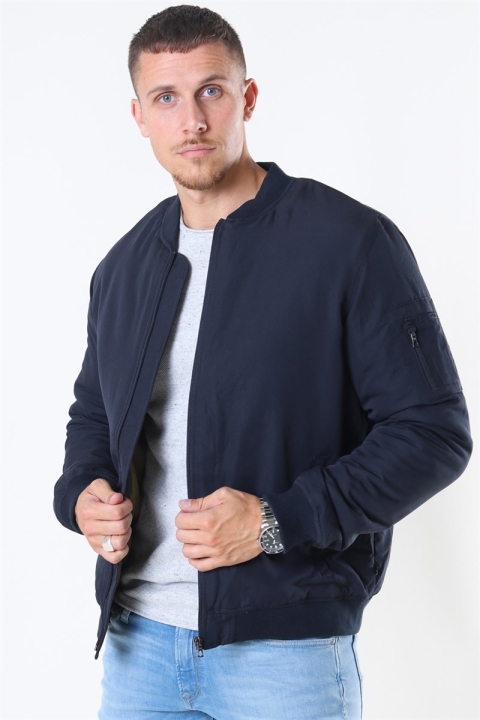 Only & Sons Jack Bomber Jacka Dark Navy