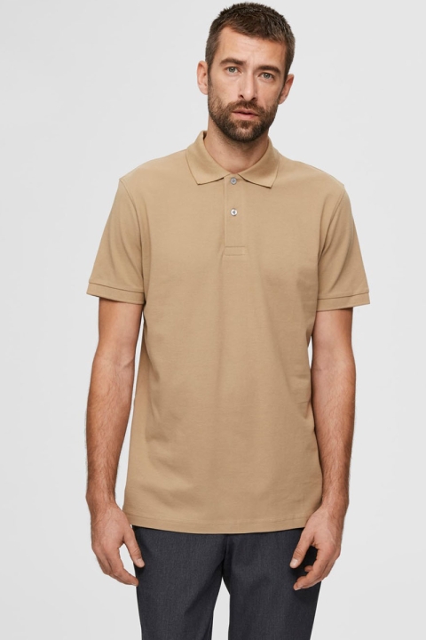 Selected SLHNEO SS POLO S NOOS Kelp