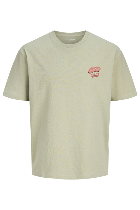 Jack & Jones Greetings Relaxed Fit Tee Desert Sage