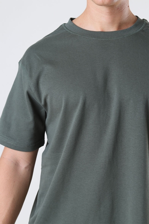 Solid Danton Box Fit Tee Thyme