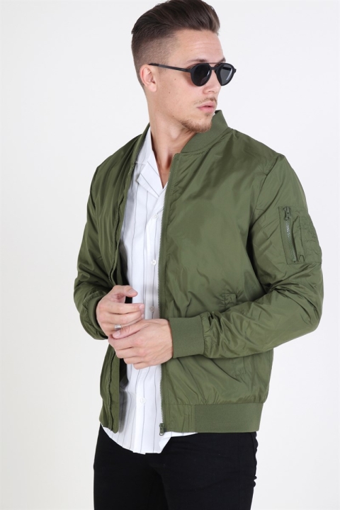 Urban Classics  Light Bomber Jacka Olive