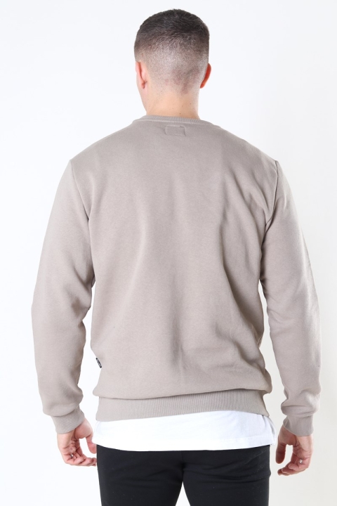 ONLY & SONS CERES CREW NECK Chinchilla