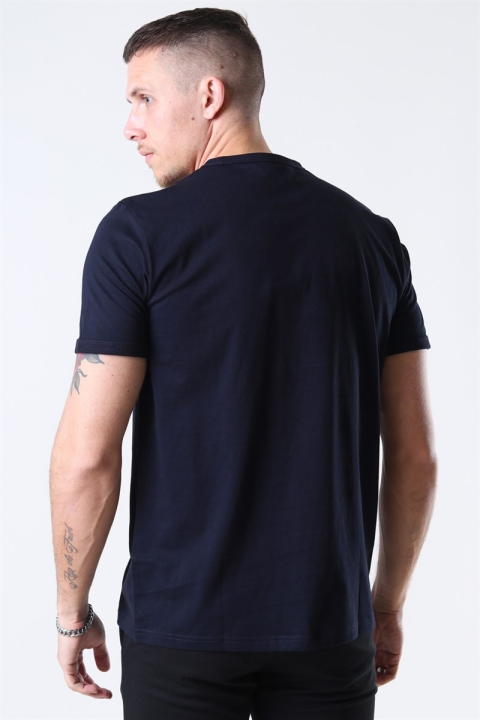 Fred Perry Ringaer T-shirt Navy
