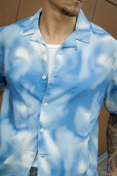 Solid Olioli SS Shirt Star Sapphire