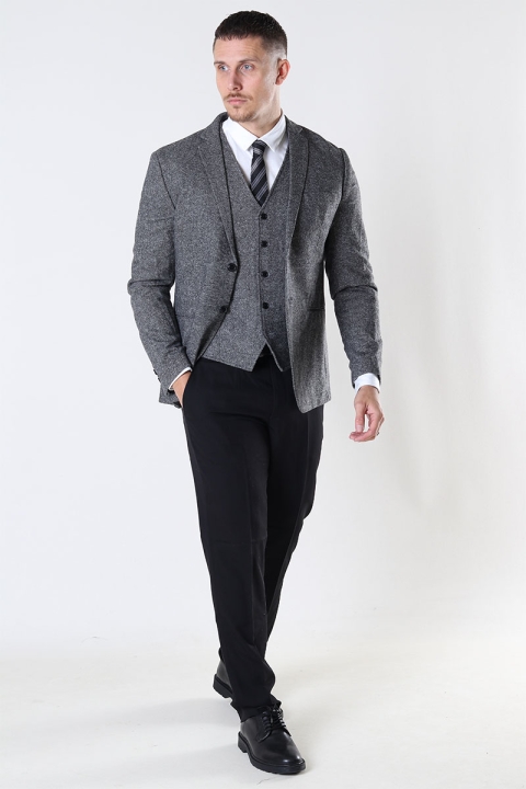 Jack & Jones JPRTWEED WAISTCOAT Grey