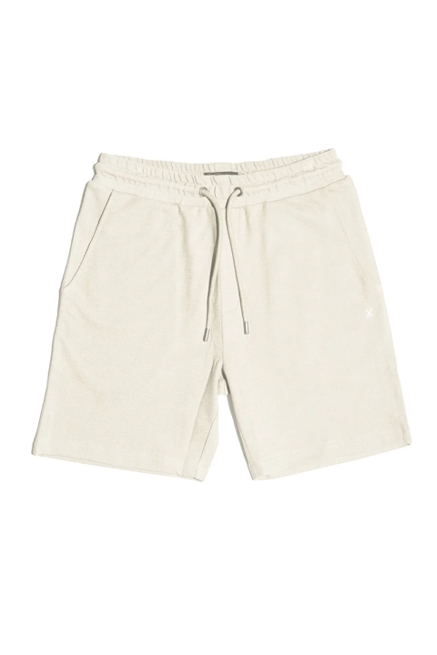 Clean Cut Copenhagen Calton Structured Shorts Ecru