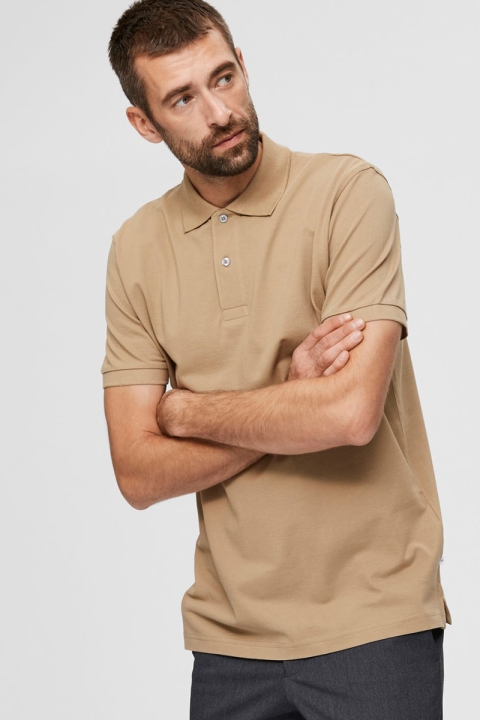 Selected SLHNEO SS POLO S NOOS Kelp