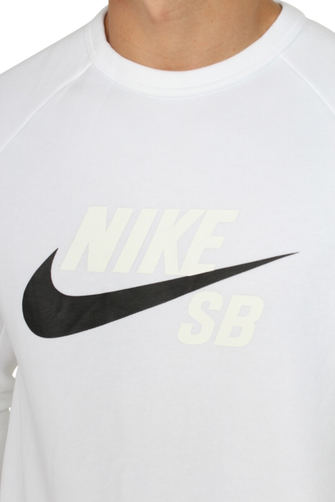 Nike SB Icon Crewneck Tröja White