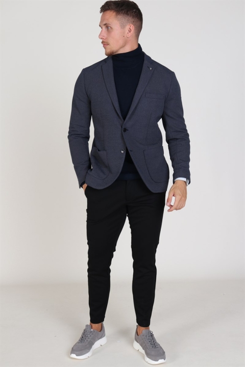 Tailored & Originals Knit - Morris Rollneck Insignia Blue