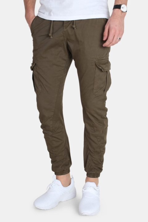 Urban Classics Cargo Jogging Byxor Olive