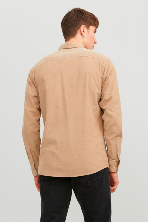 Jack & Jones Classic Cord Shirt L/S Crockery