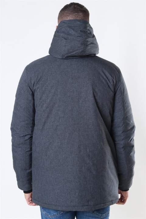 Jeff Anders Parka Jacka Charcoal Mix