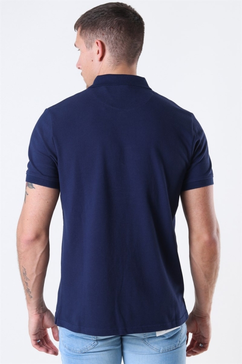 Lyle & Scott Plain Polo Navy