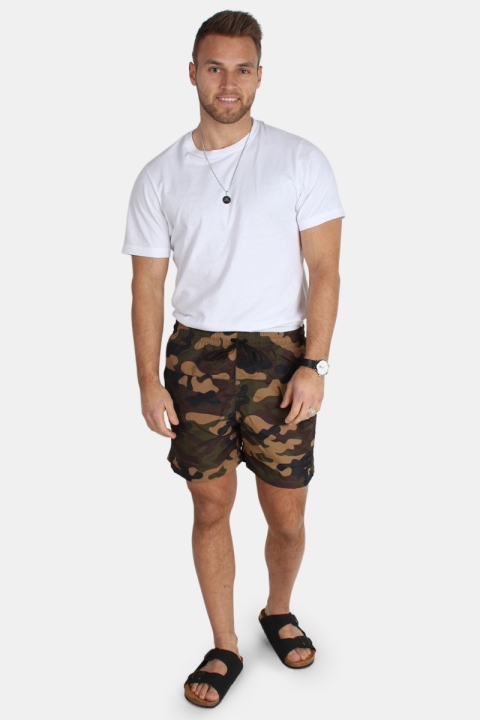 Urban Classics Camo Badbyxor woodcamo