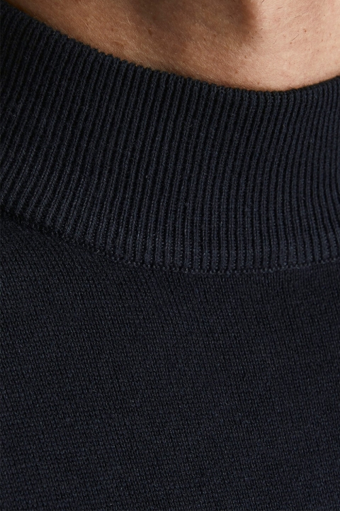 Jack & Jones BASIC KNIT MOCK NECK Navy Blazer