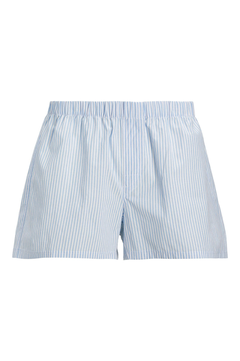 Jack & Jones Milano Woven Boxers 3 Pack Chambray Blue