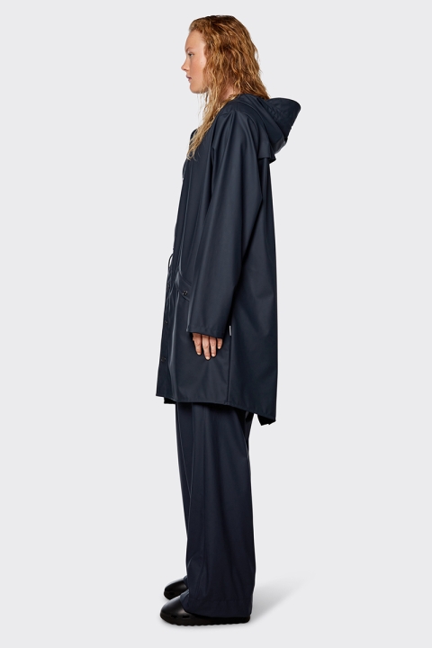 Rains Long Jacket 47 Navy