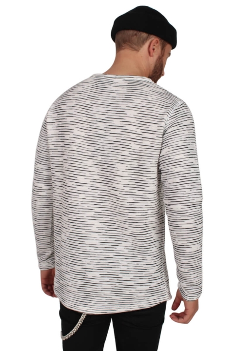 Just Junkies Tröja Bay Long Off White