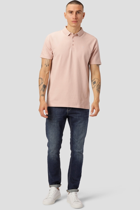 Clean Cut Copenhagen Silkeborg Stretch Polo Dusty Rose