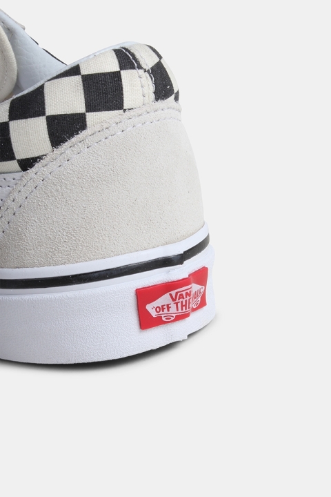 Vans Old Skool Checkerbord Sneakers White Black