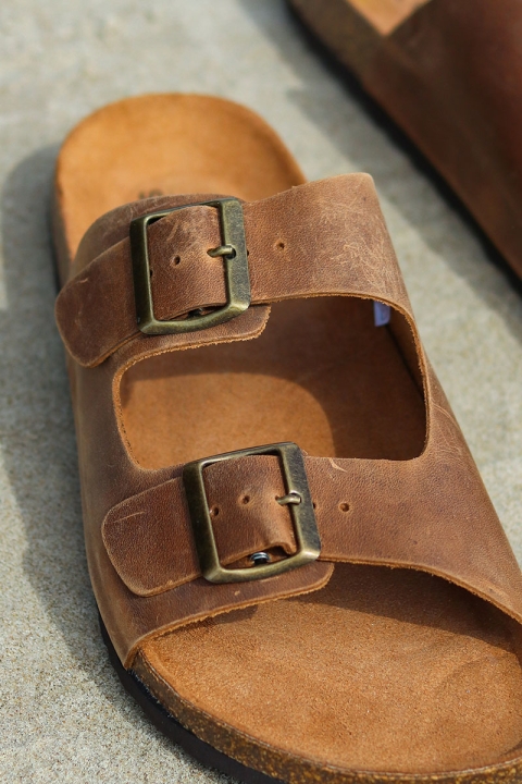 Basic Brand Skvulp Biosandal Taupe