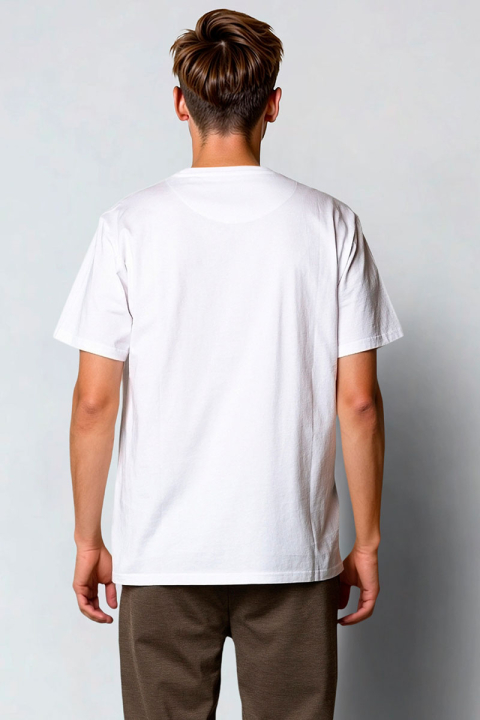 Clean Cut Copenhagen Shark T-shirt White