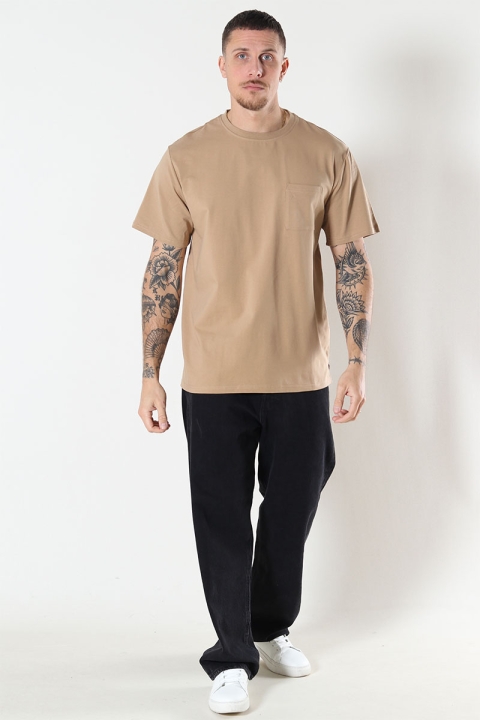 Clean Cut Copenhagen Clean Formal T-shirt Warm Sand