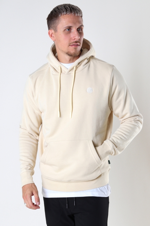 Kronstadt Lars Organic/Recycled hood sweat Off White