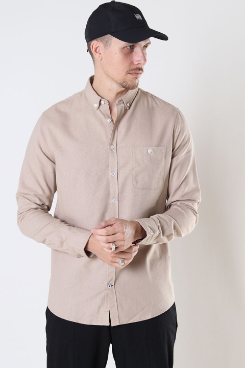 Kronstadt Johan Linen shirt Sand