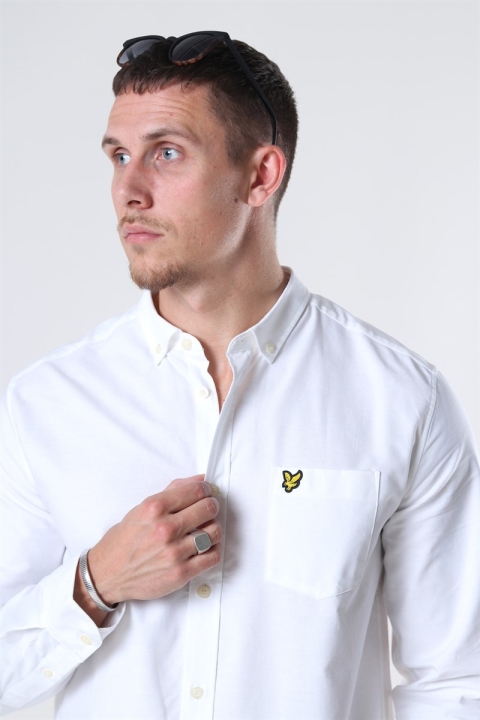 Lyle & Scott Oxford Skjorta White