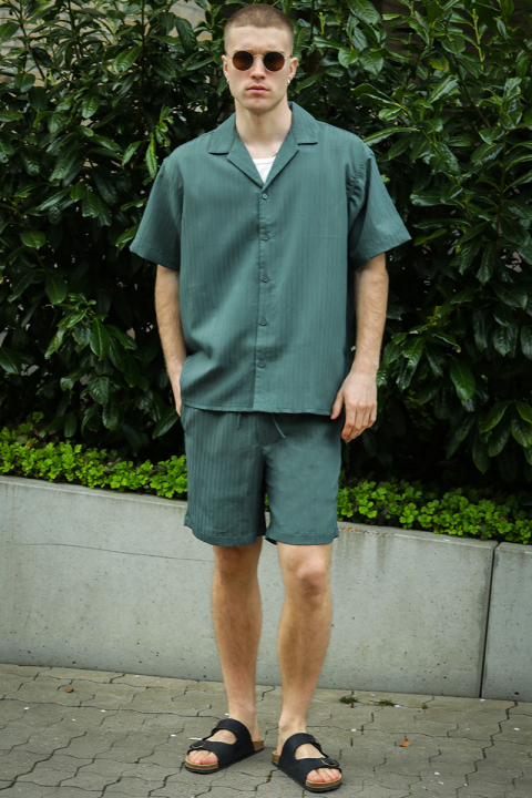 Jack & Jones Massimo Resort Shirt SS Agave Green