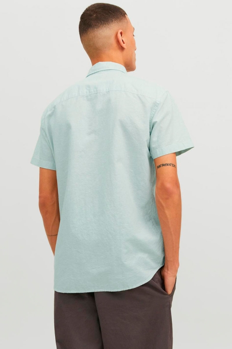 Jack & Jones Summer Linen Shirt SS Granite Green