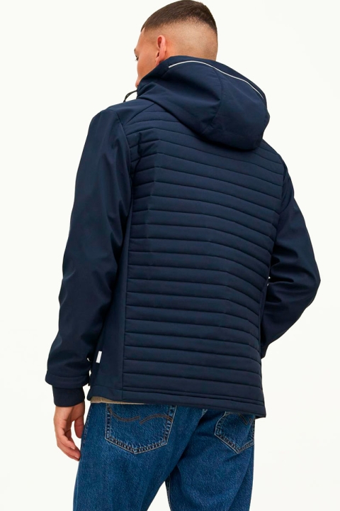 Jack & Jones JCOTOBY AIR HYBRID JACKET SN Navy Blazer