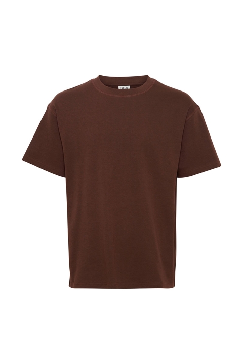 Solid Danton Box Fit Tee Java
