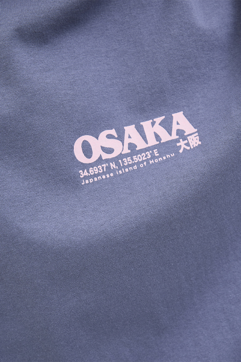 Jack & Jones Osaka Relaxed Fit Tee Nightshadow Blue