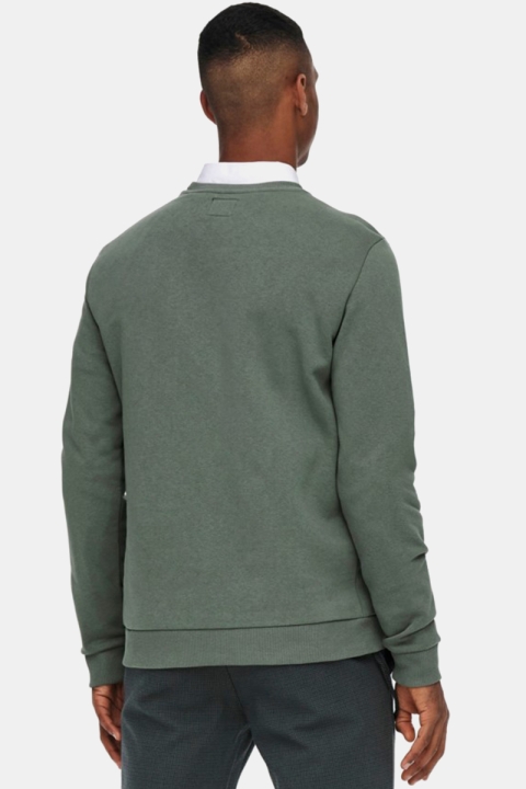 ONLY & SONS CERES CREW NECK Castor Gray