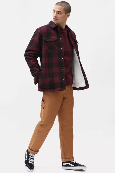 Dickies OAKPORT SWEATSHIRT MAROON