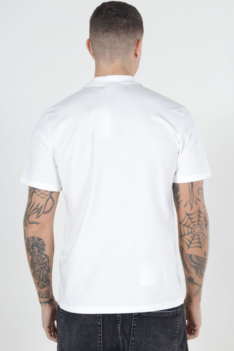 ONLY & SONS Otis Regular Mock Neck Tee Cloud Dancer
