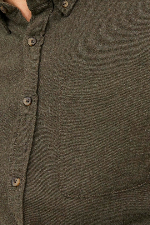 Jack & Jones Classic Melange Shirt L/S Rosin