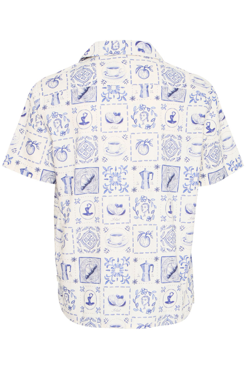 Solid Piet Shirt Insignia Blue