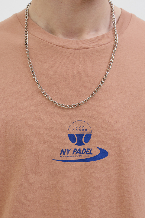 Jack & Jones Padel Club Relaxed Fit Tee  Dusty Coral