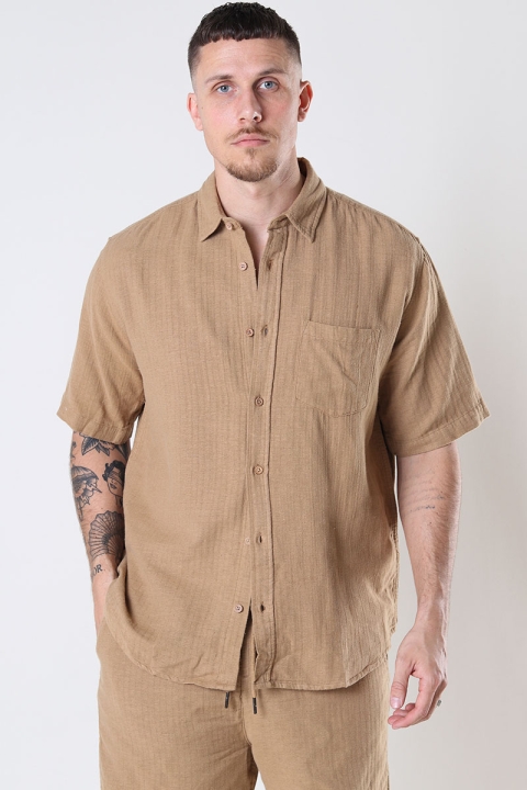 Just Junkies Join Shirt 118 - Brown