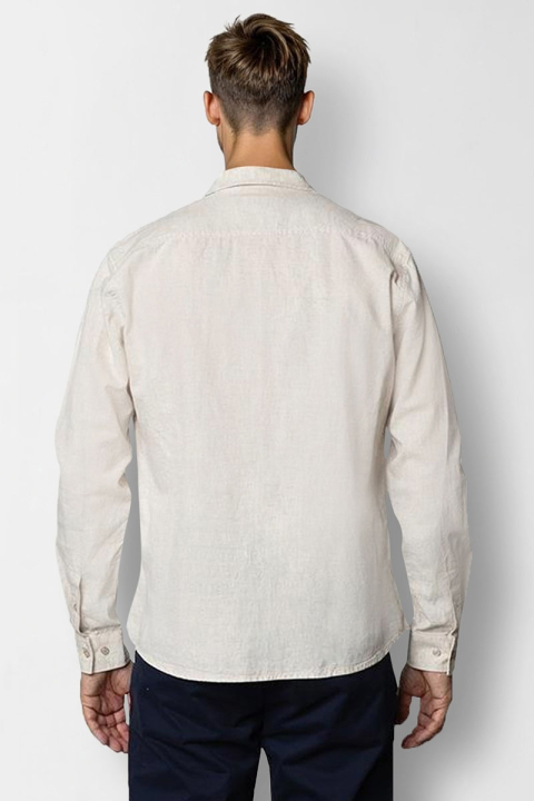 Clean Cut Copenhagen Luca shirt LS Light beige