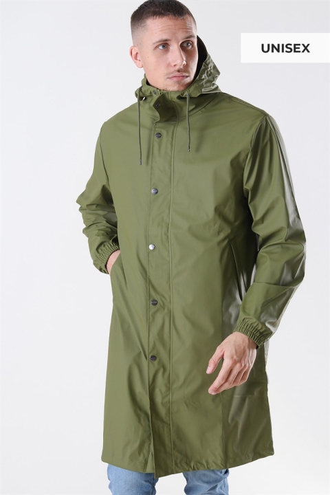 Rains Fishtail Parka RegnJacka Sage