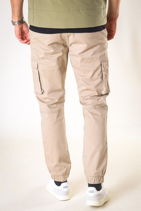 Only & Sons Cam Stage Cargo Cuff Pants Chinchilla