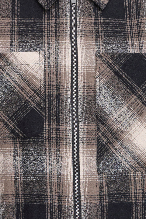 Solid Rikki Woven LS Shirt Slate Black