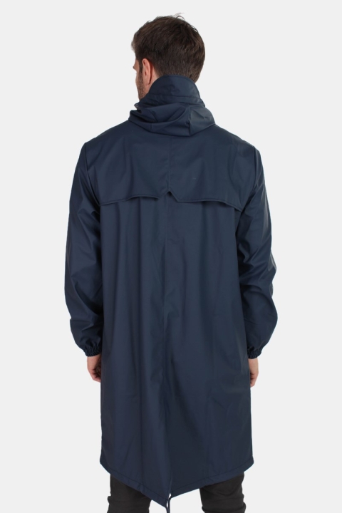 Rains Fishtail Parka RegnJacka Blue