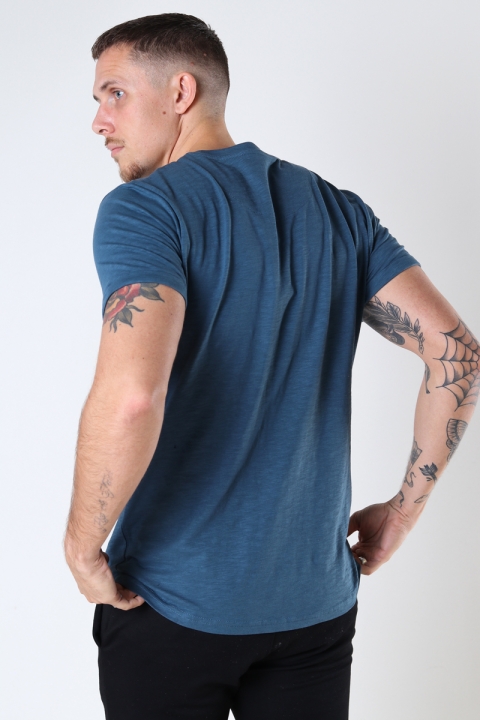 Clean Cut Copenhagen Kolding Organic Tee S/S Orion Blue