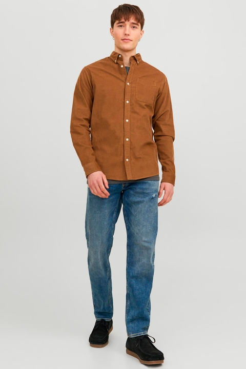 Jack & Jones Classic Cord Shirt L/S Otter